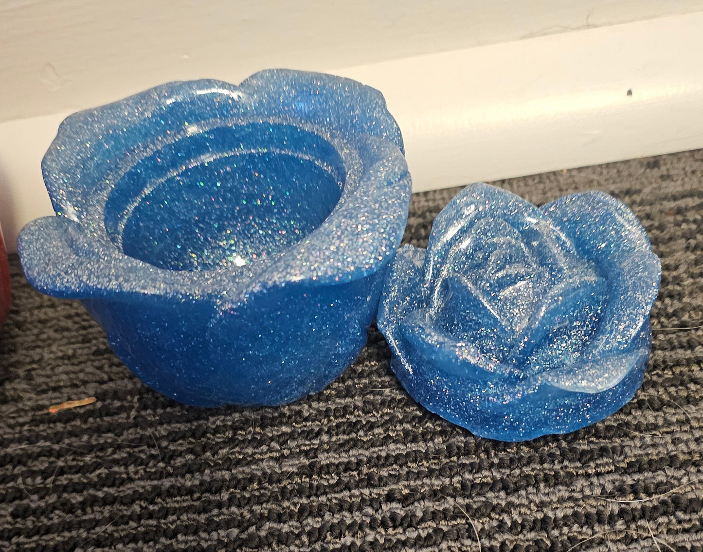 Custom colors . Resin Rose box