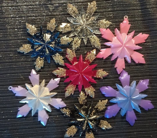 Snow flake ornaments  5 dollars each